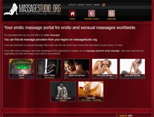 Tablet Screenshot of massagestudio.org